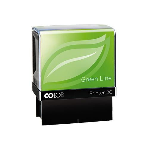 Printer 20 Green Line - 38x14 mm